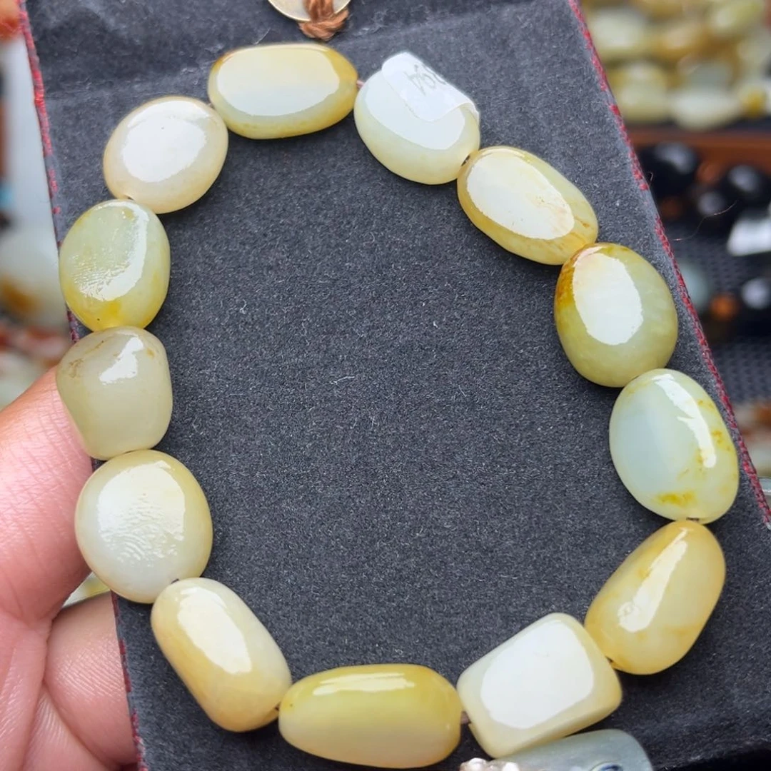 未镶嵌手串和田玉