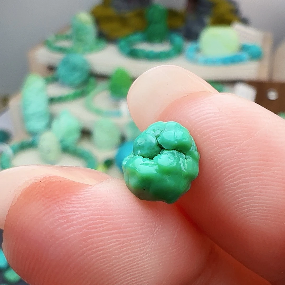 绿松石未镶嵌主播万珍