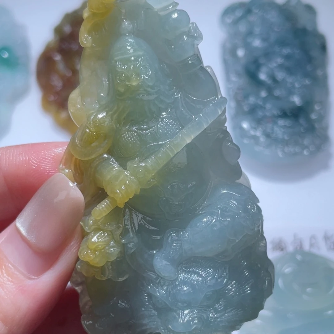 未镶嵌定制翡翠每***~毛货