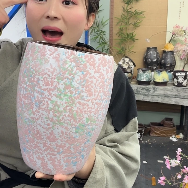 16×24 -粗陶花盆有孔-买买买