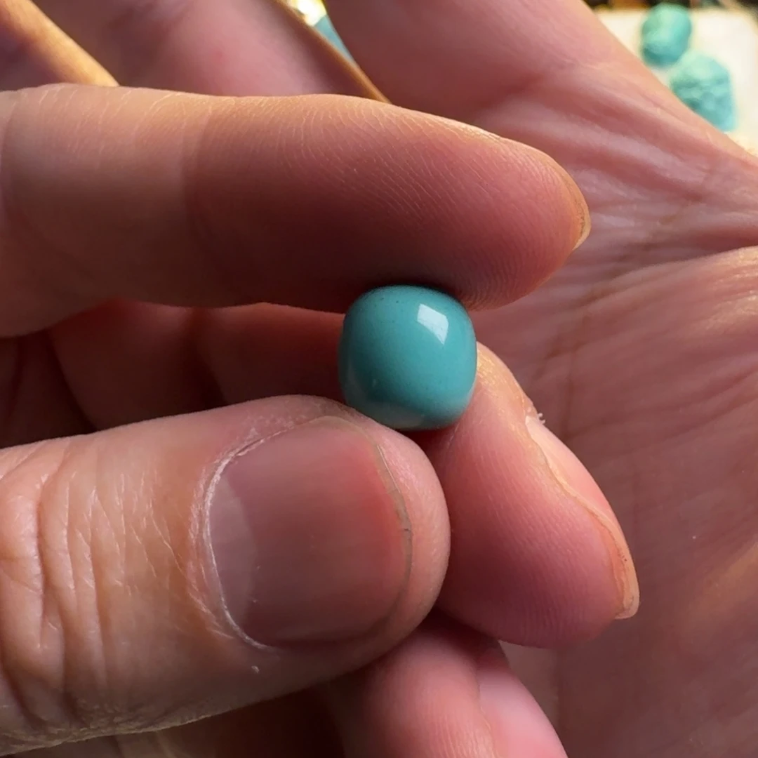 绿松石单珠未镶嵌