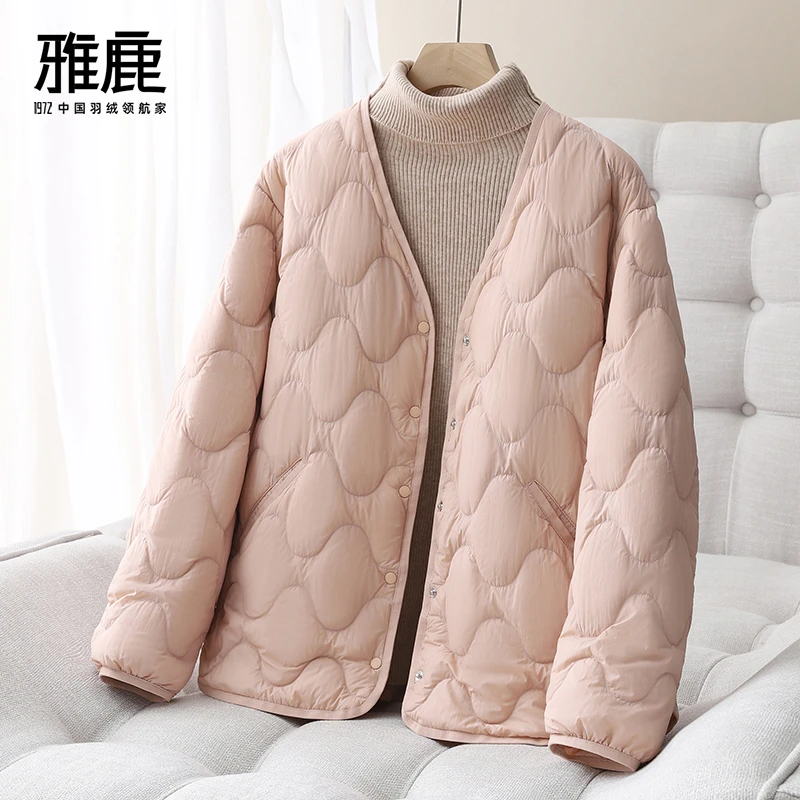 女款小个子羽绒服通勤轻薄羽绒服少女立体羽绒外套YD501X10170