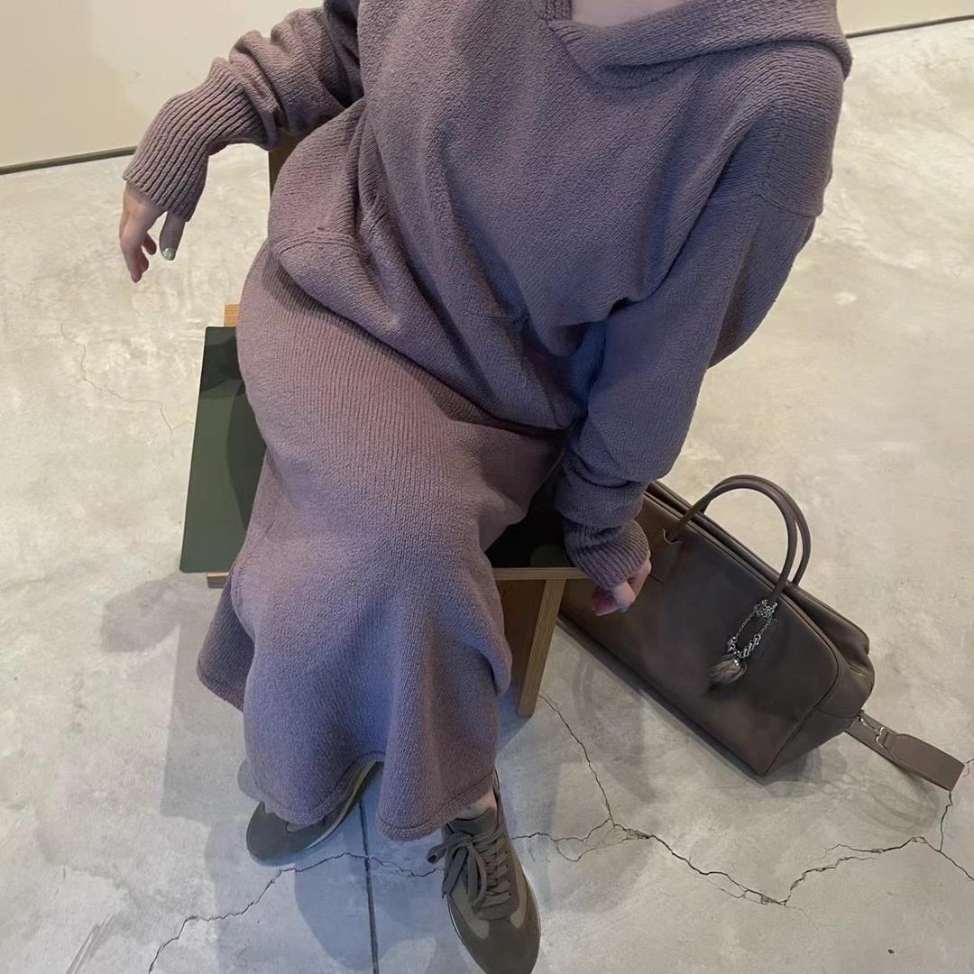 SOLSOL买手店Manzanilla新品连帽毛衣半裙套装240613PMLA004