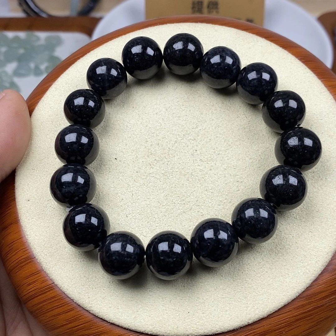 翡翠戒指未镶嵌乌鸡大卡手串