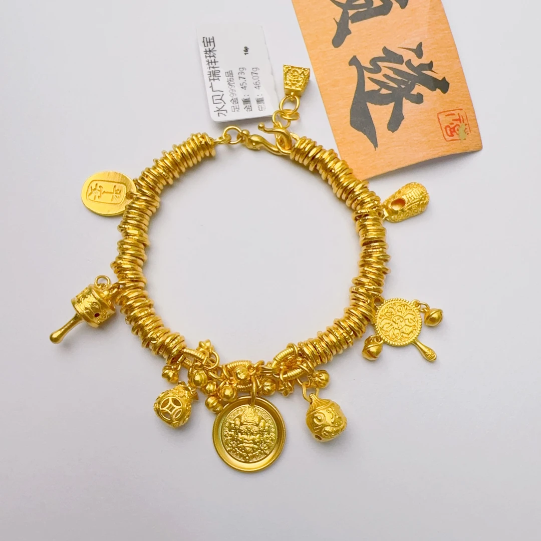 足金999 投资金 卡5 45.73 总长16cm zp