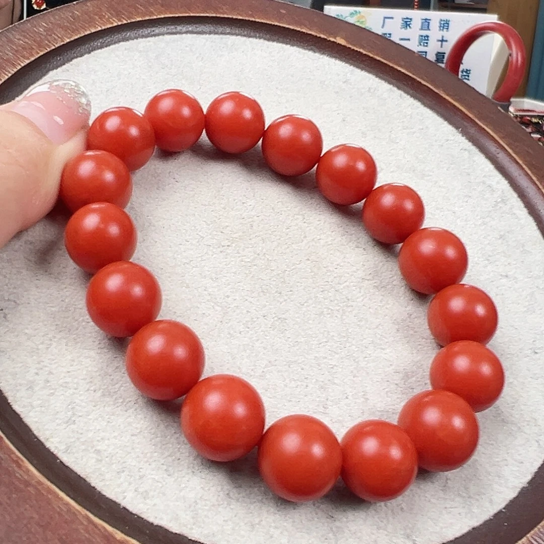 勇***好南红玛瑙未镶嵌手串