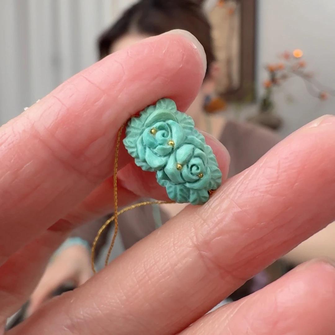 绿松石未镶嵌珠宝奇石