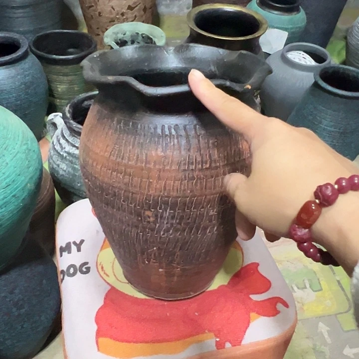 微瑕土陶默认打孔高24口17