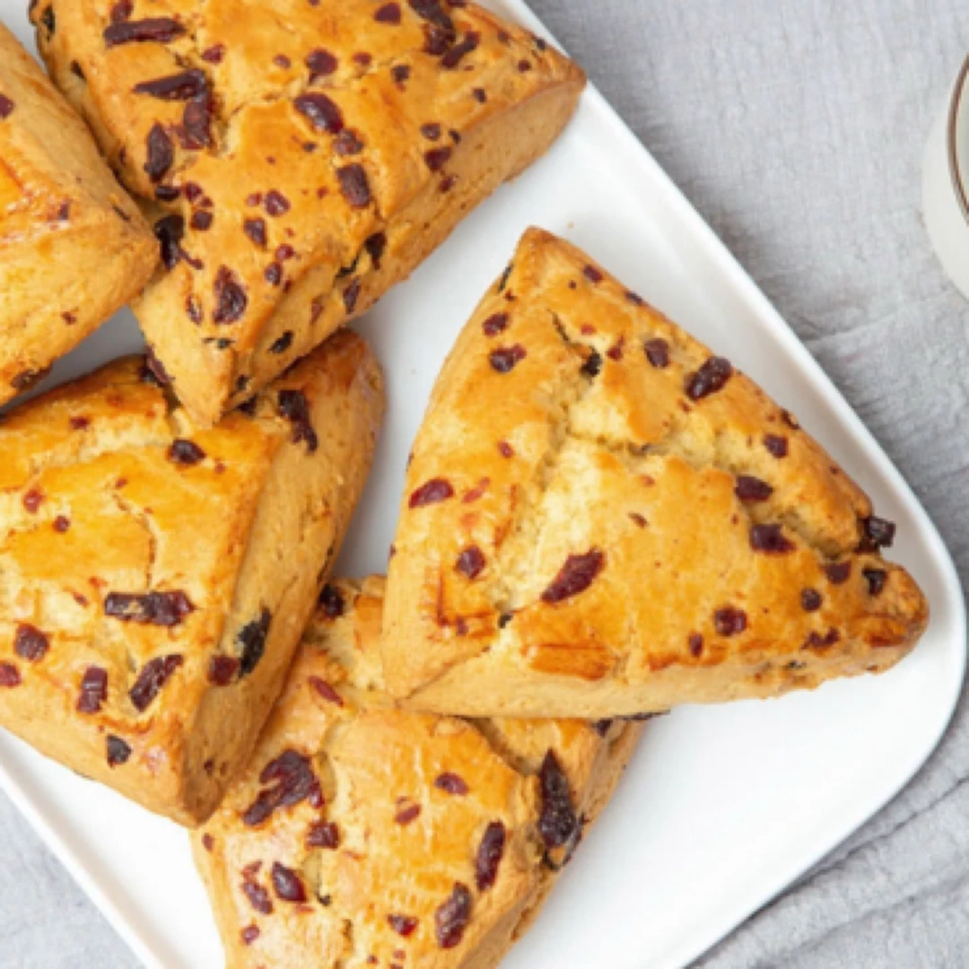 山姆代购Member'sMark提子蔓越莓司康80gx7个面包饼干糕点大型