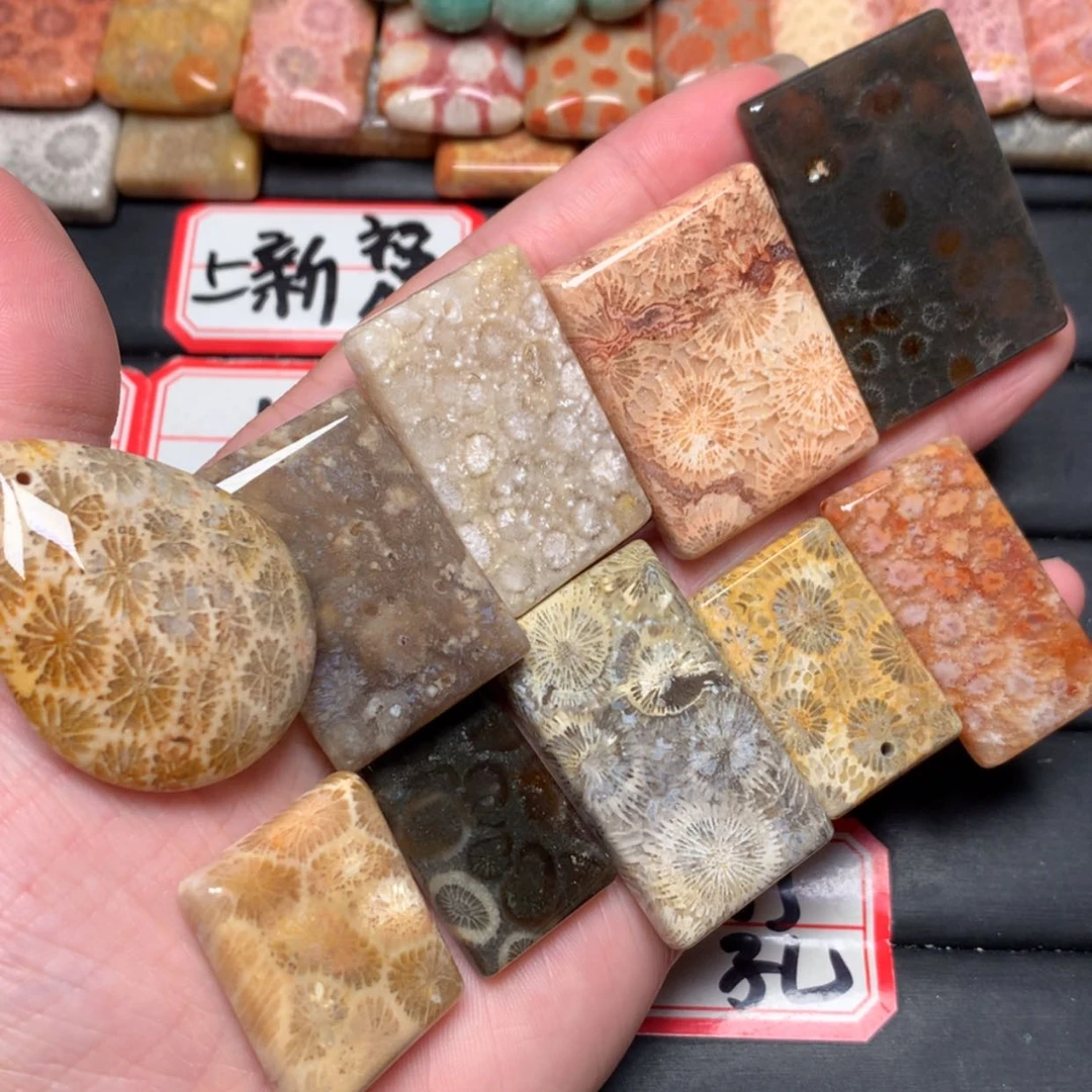 【闪购商品】未镶嵌颈饰硅化玉c*