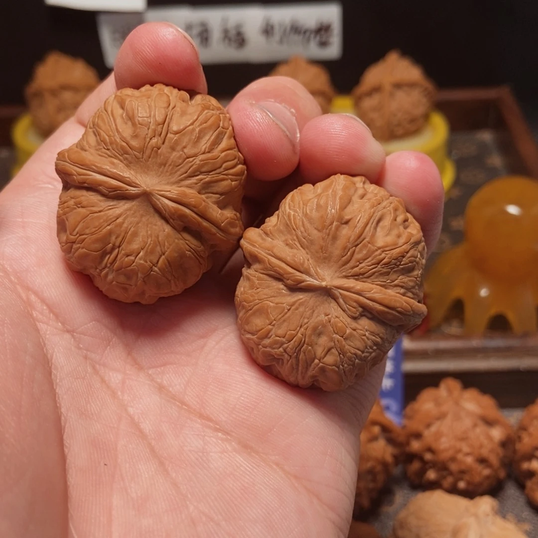 吊坠文玩核桃元宝40尺6