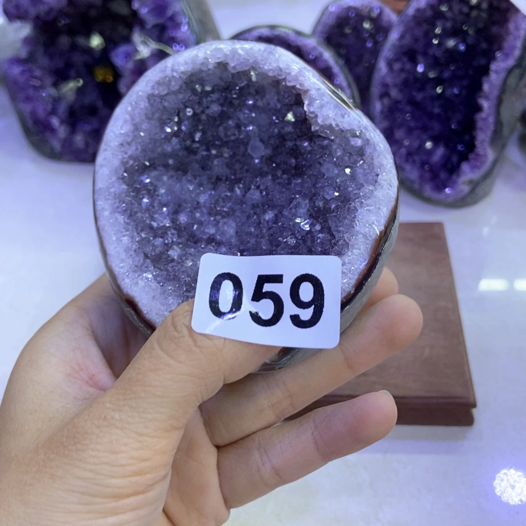 大型摆件（非配饰）紫晶未镶嵌