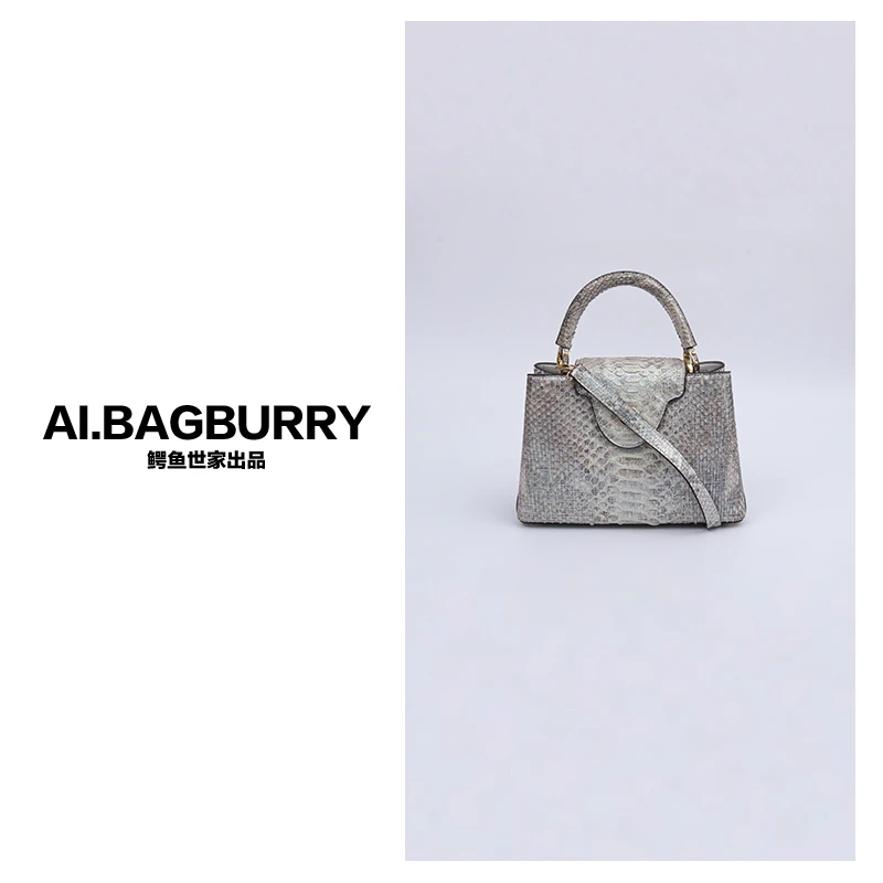 AI.BAGBURRY2025上新平替好物蛇皮百搭贵妇小众女包名媛