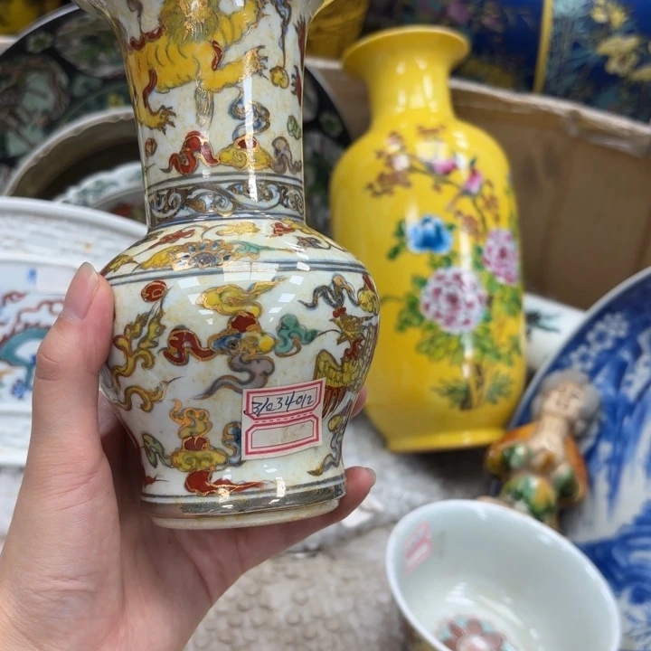 瓷片瓷器摆件 瓷器摆件