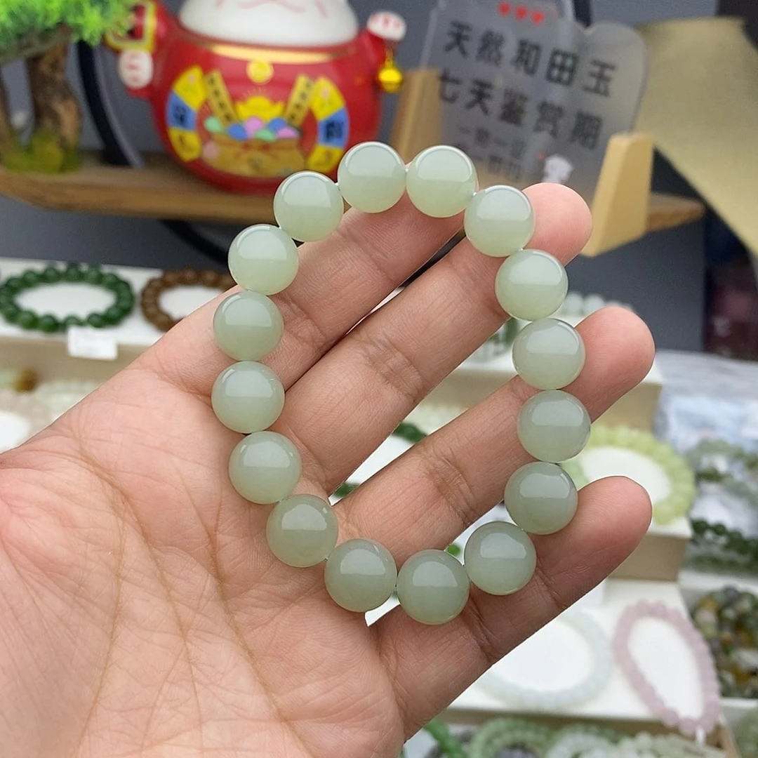 和田玉手链未镶嵌