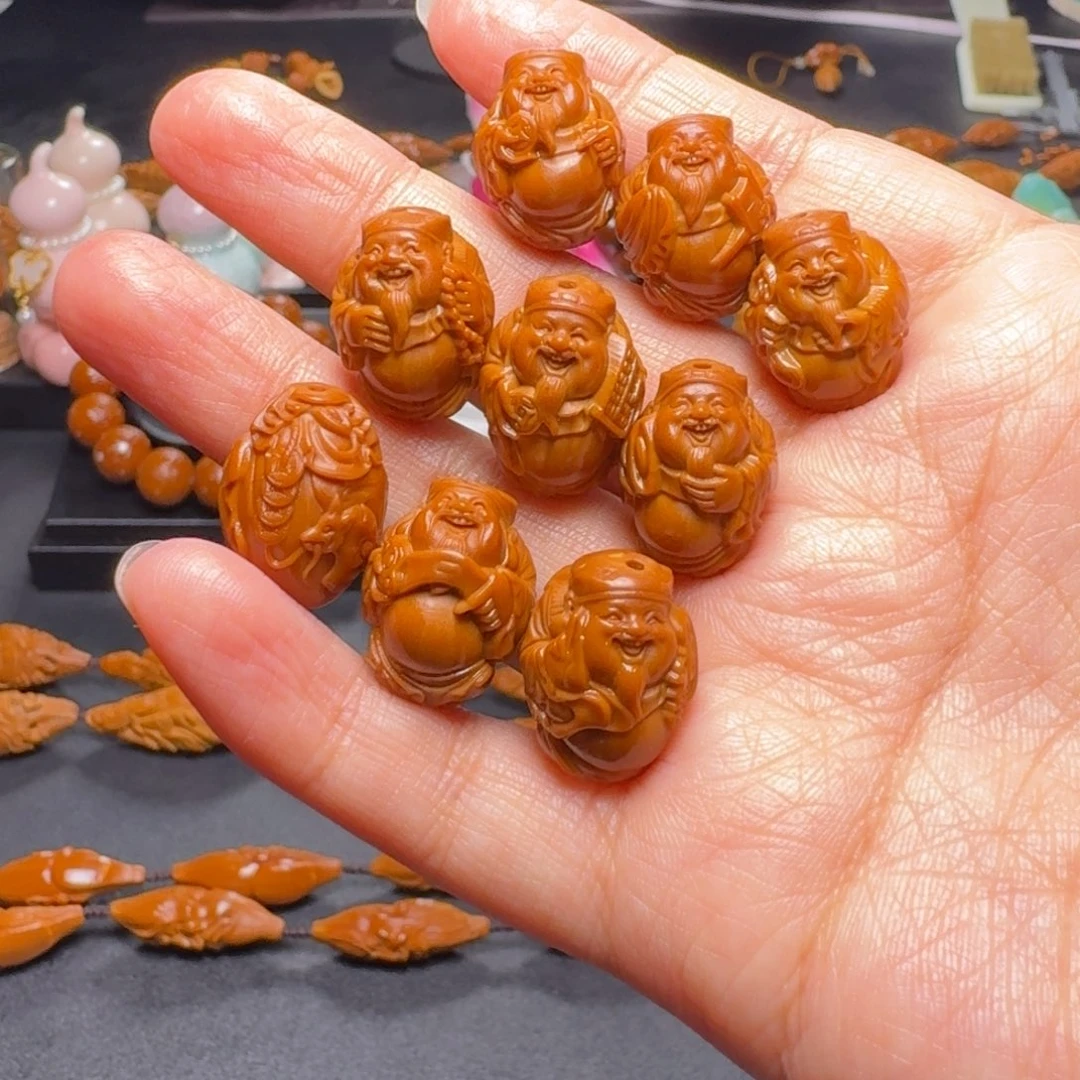 橄榄核手串/手链小籽财神梅林铁核5年料