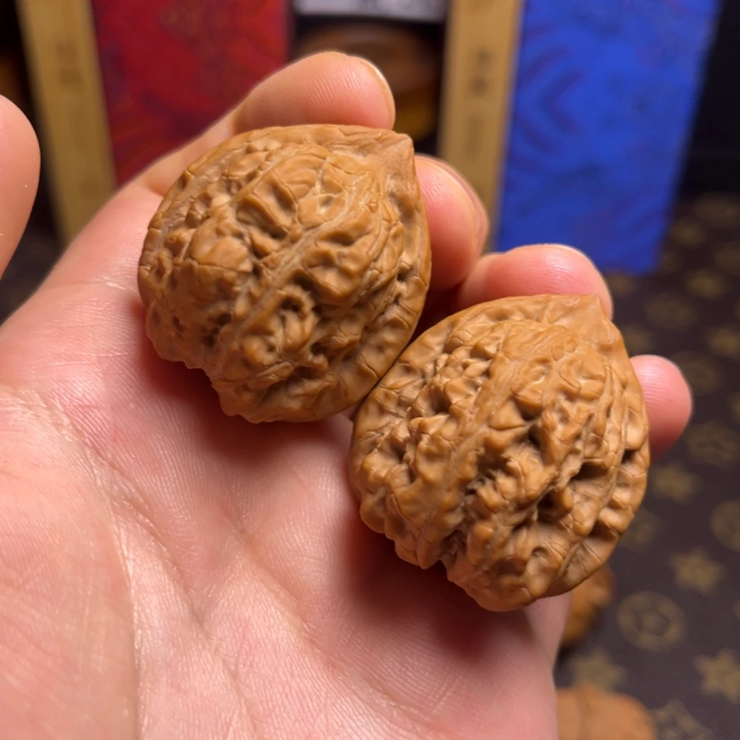 吊坠文玩核桃赤龙鸡心全亲35尺