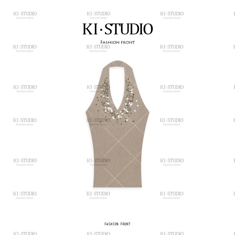 通勤新款宽松型轻熟风修身型背心加厚暖背性感风KI-2018