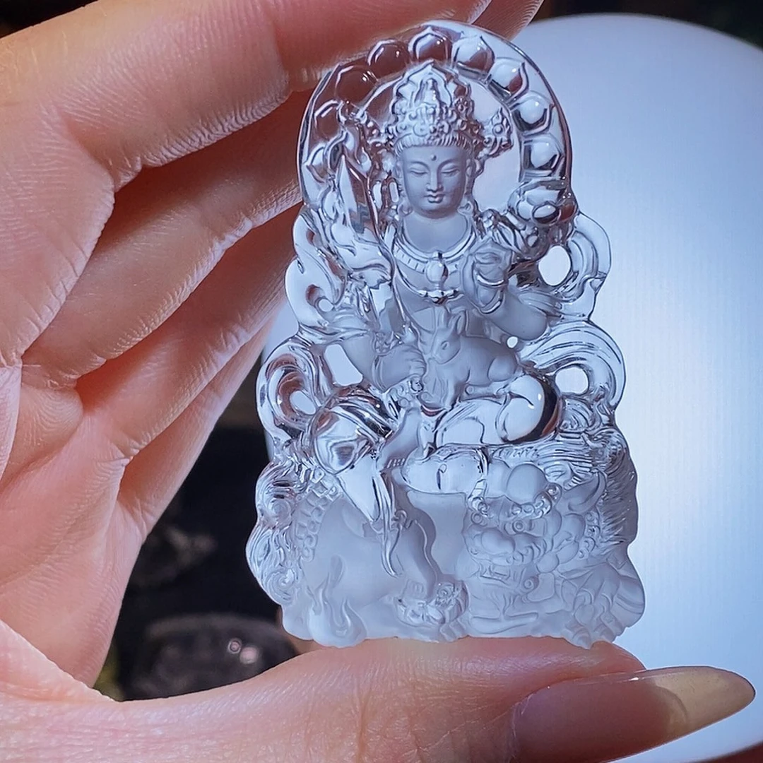 *****颈饰未镶嵌水晶吊坠