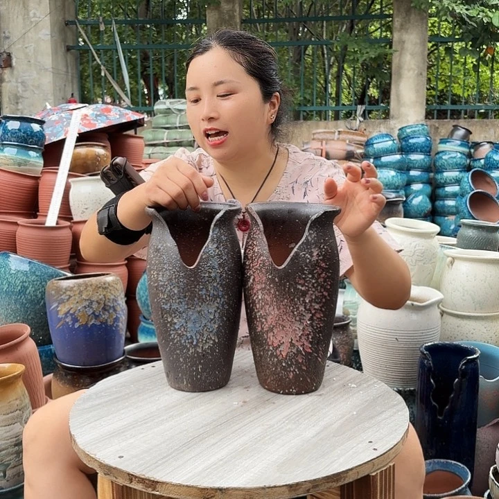 口14高26两个盆子。