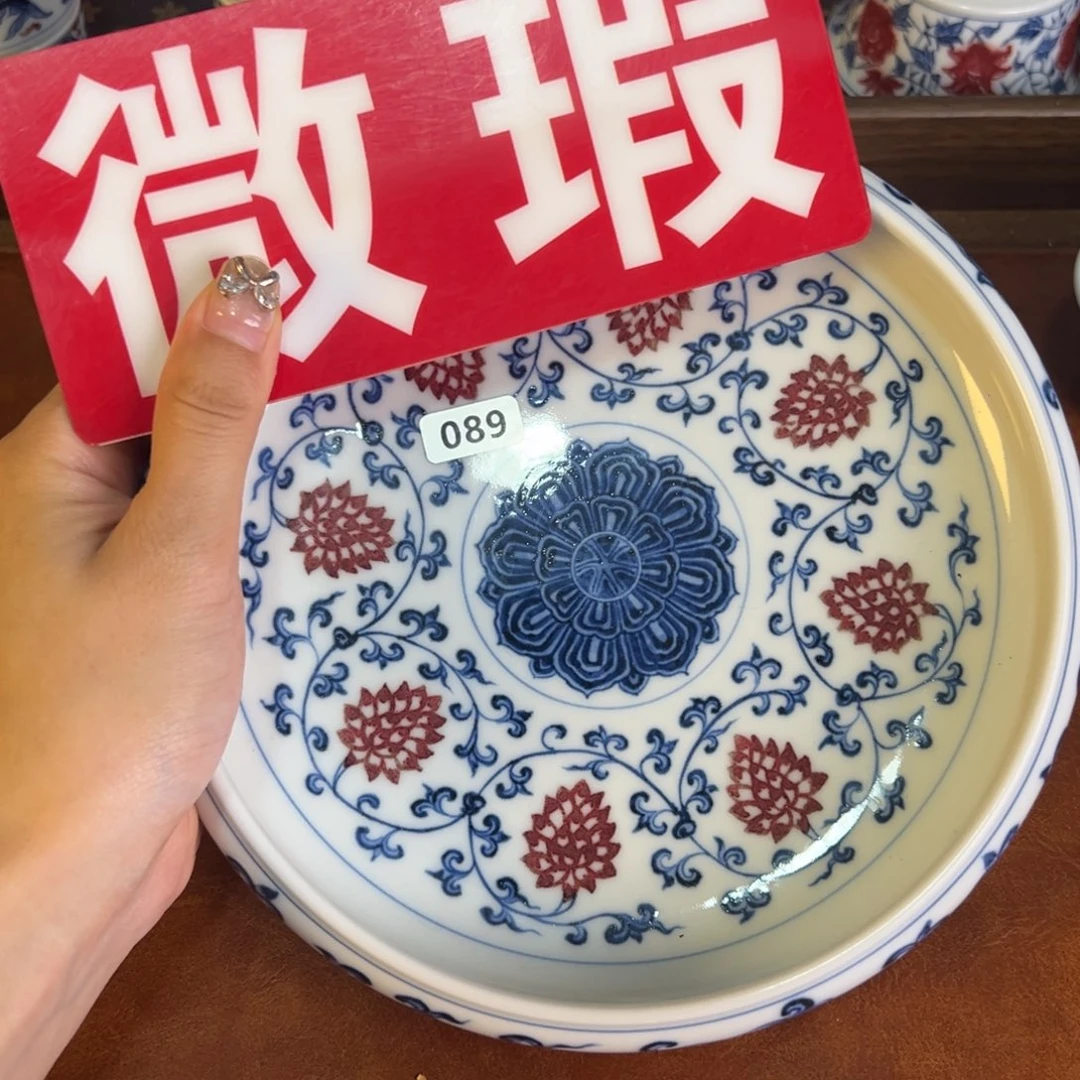 摆件景德镇手绘陶瓷茶器百宝箱