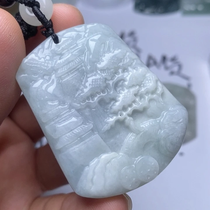 颈饰未镶嵌翡翠翡翠