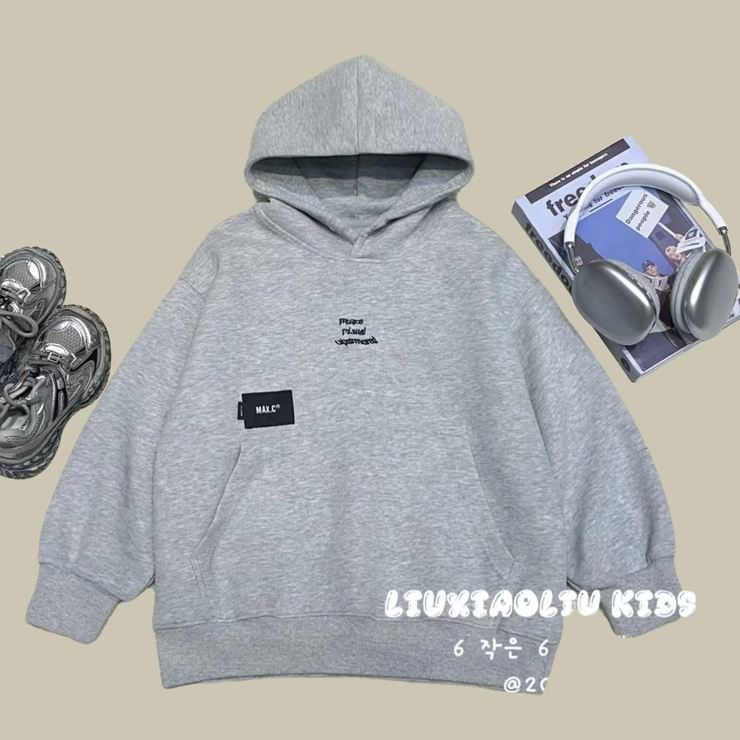 杭州六小六正版BY LIUXIAOLIU秋季儿童连帽卫衣17061