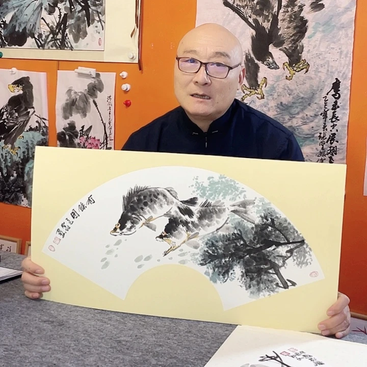 国画张圣敏先生纯手绘作品