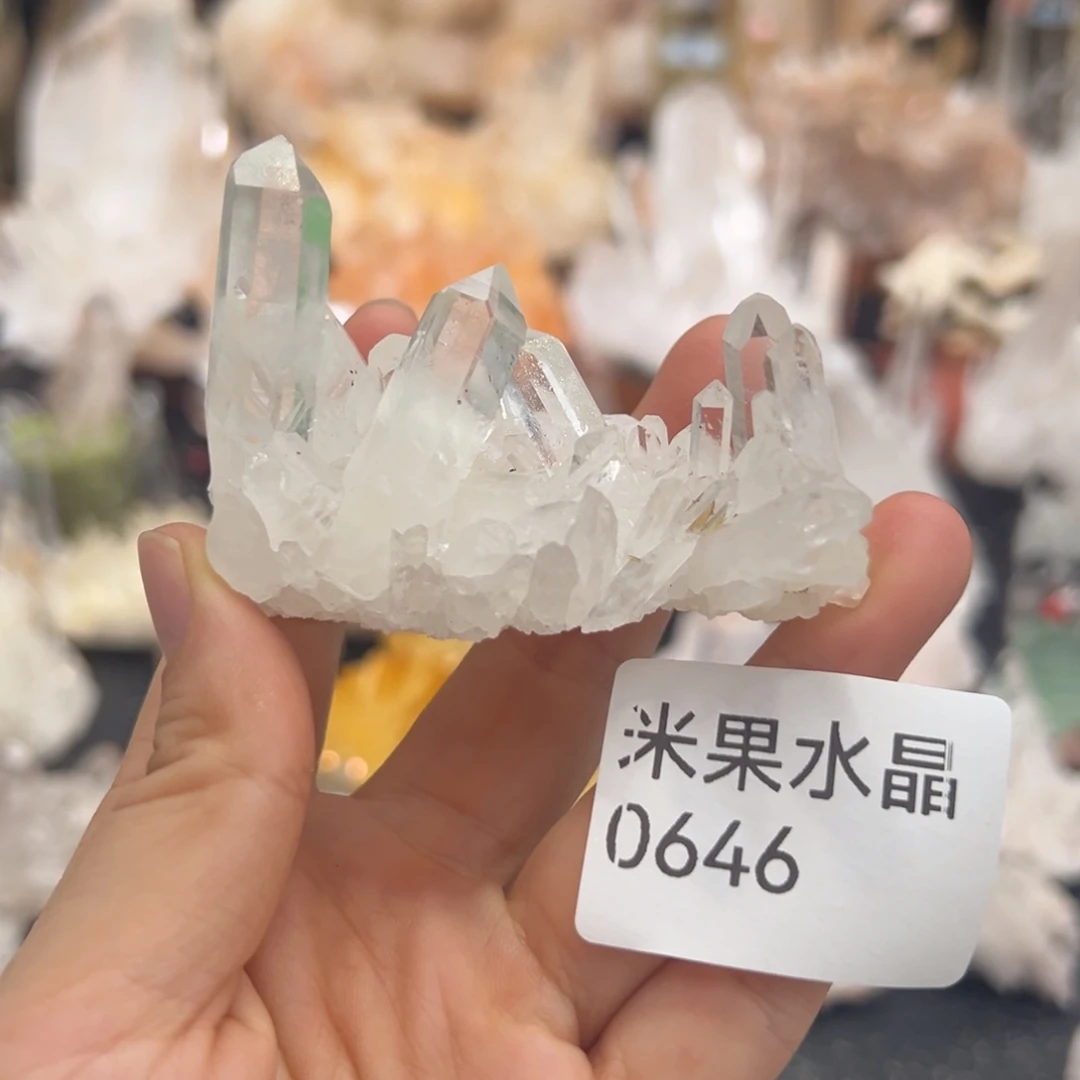 珠宝半成品水晶未镶嵌