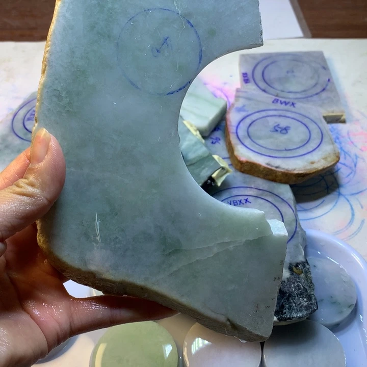 翡翠散珠翡翠玉石