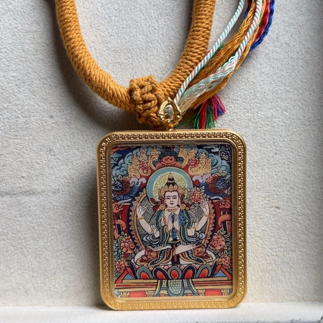 @***圻吊坠单面 四臂观观