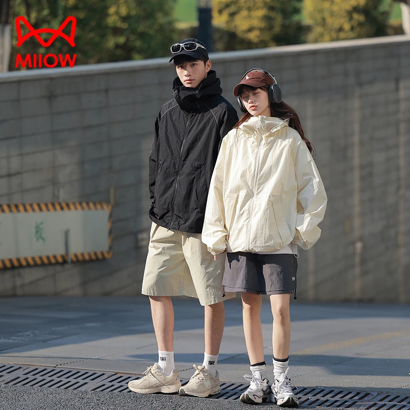 MIIOW CLASSIC/猫人经典夏季冰丝UPF50+透气防晒衣男女防紫外线服