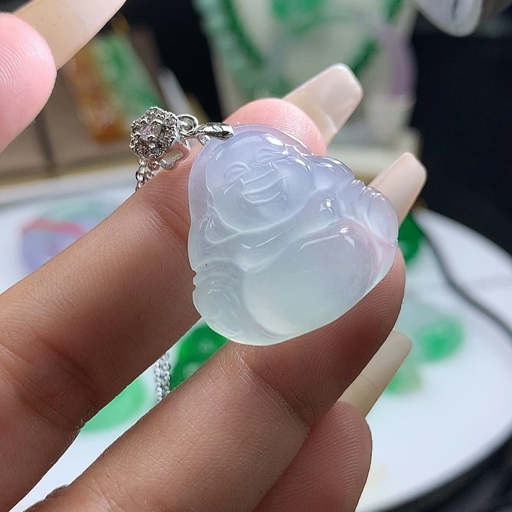 翡翠未镶嵌吊坠(赠链)翡翠