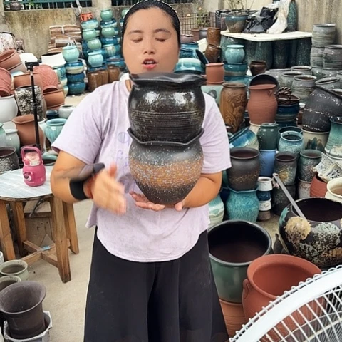 口19高19“两个盆。