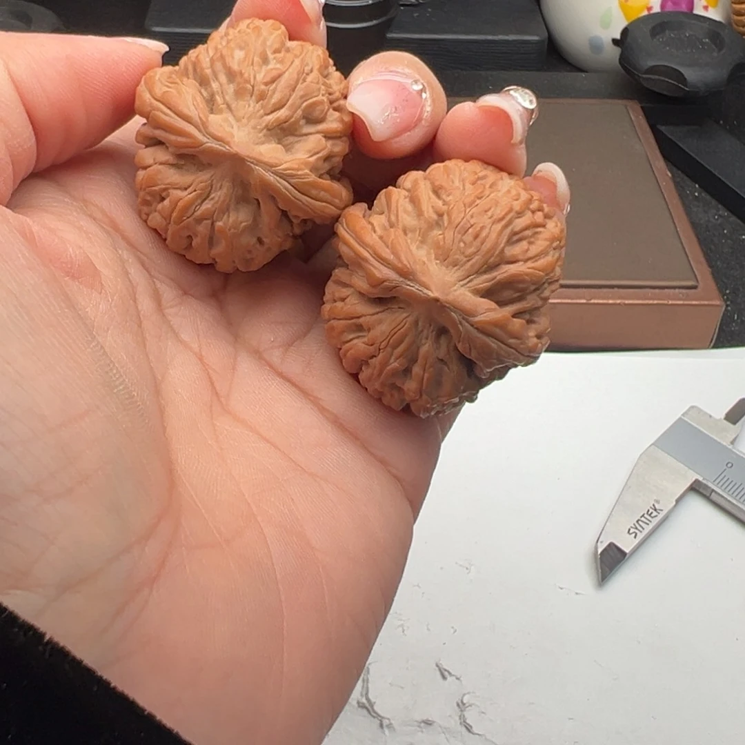 文玩核桃把件莲花35