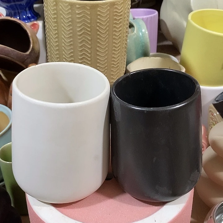 摆件陶盆有孔 瑕疵介意勿拍