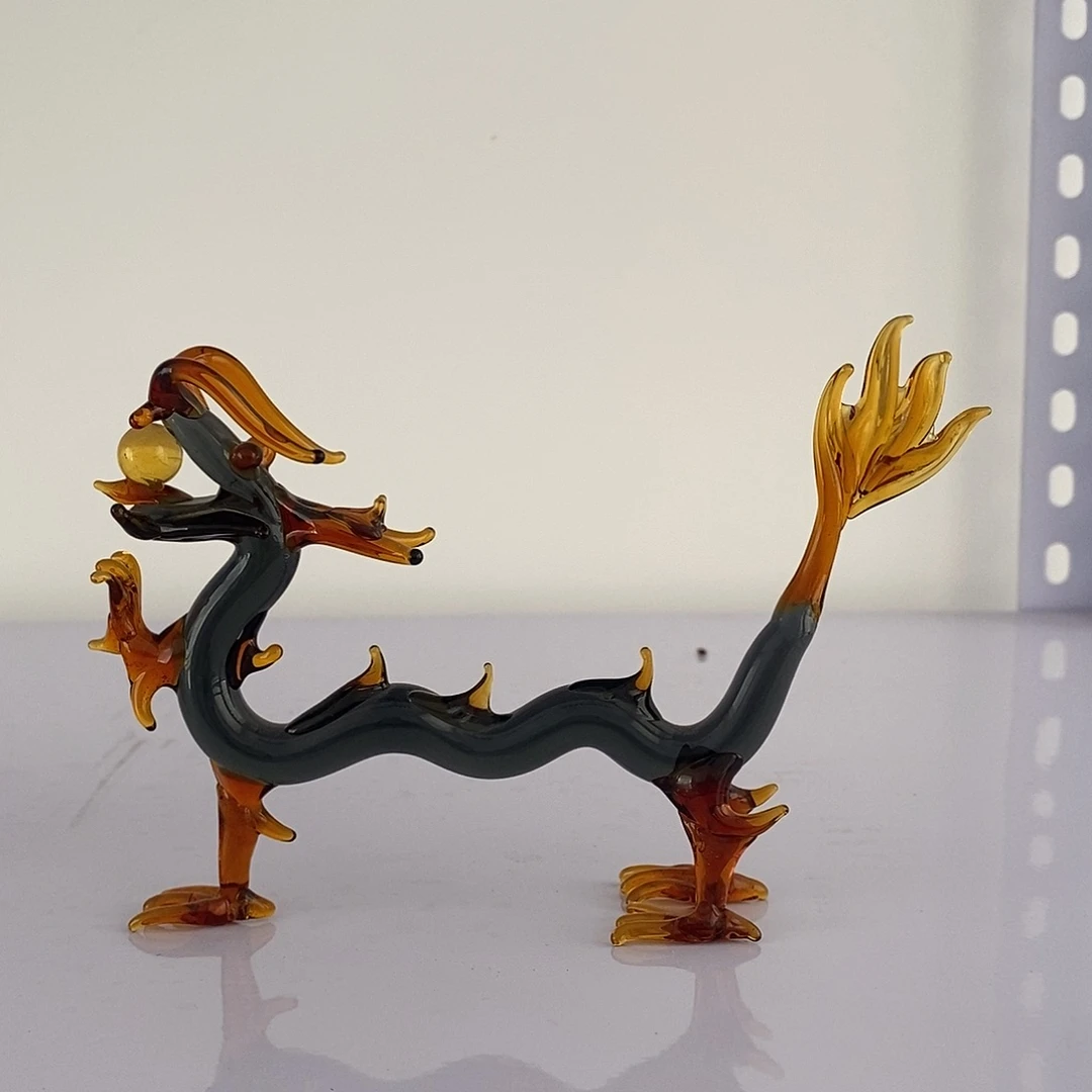 全品手工琉璃大龙