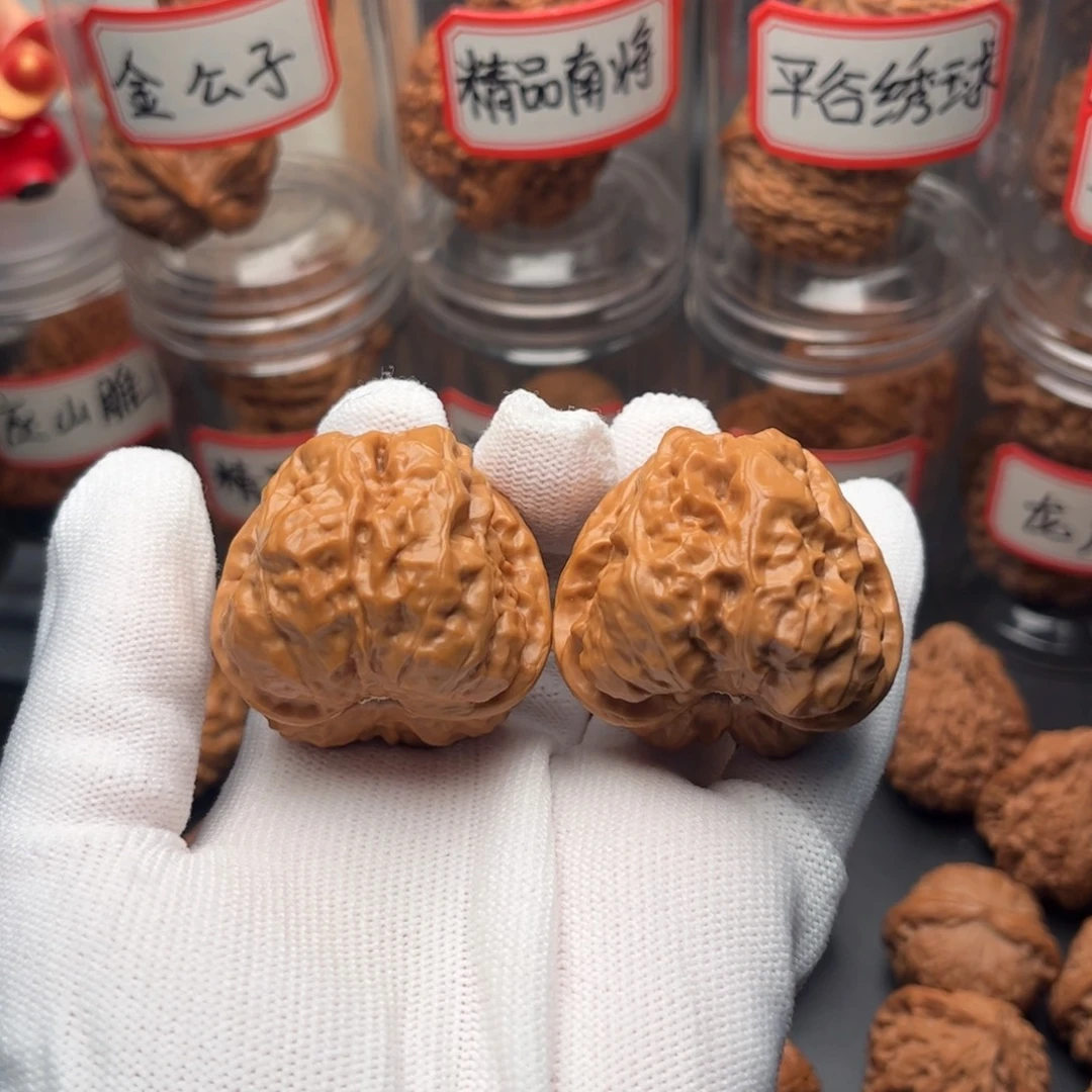 文玩核桃把件41精美肉蛙