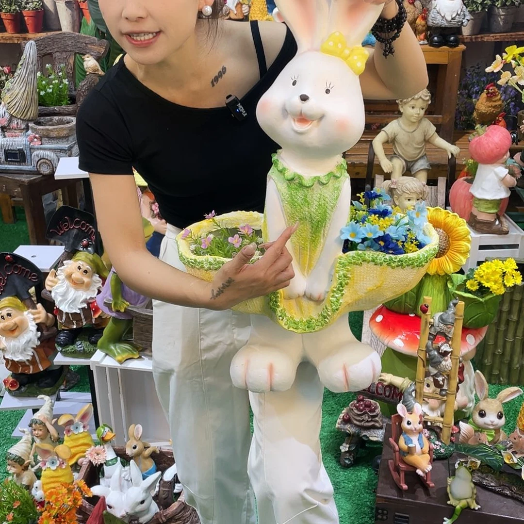 摆件花园摆件红红火火