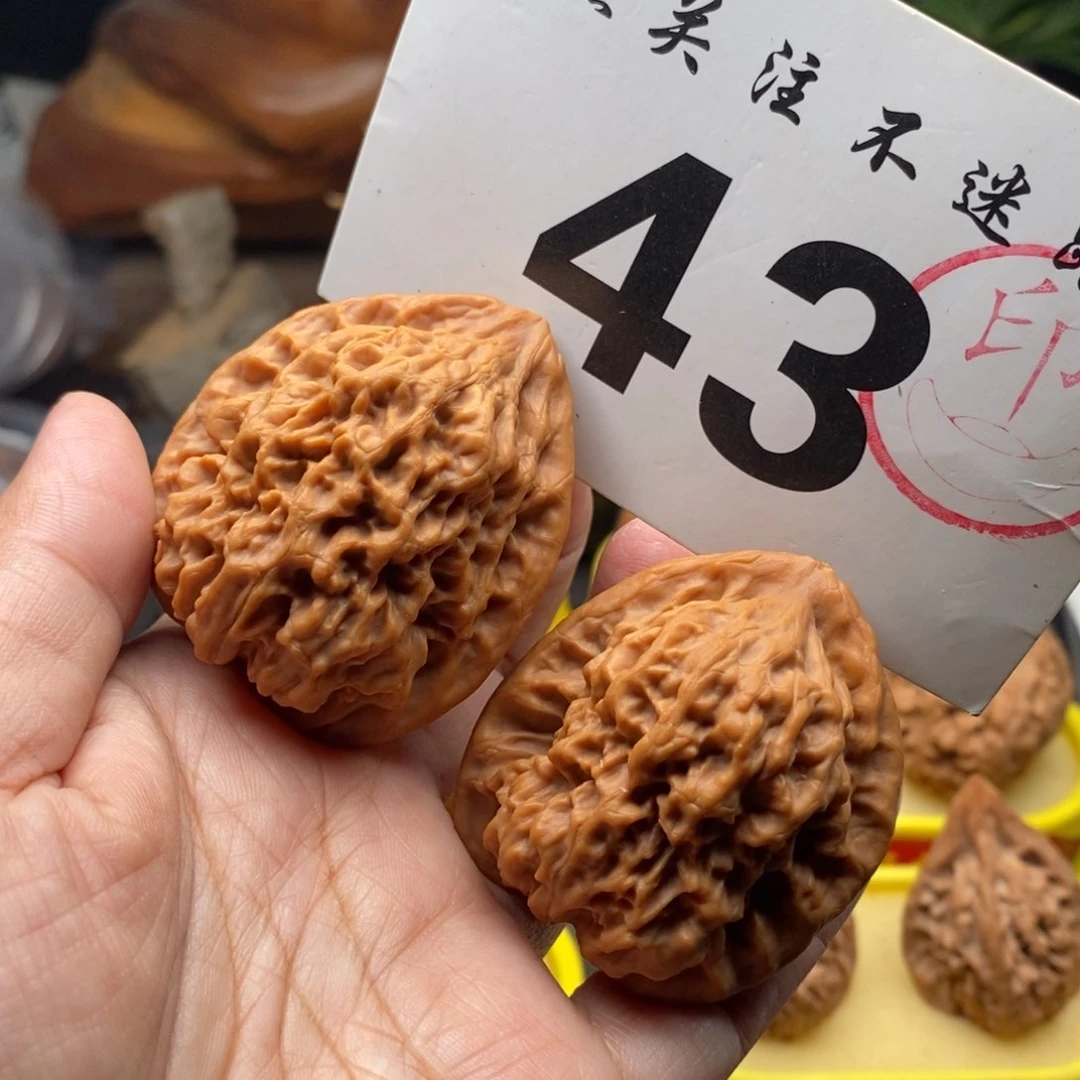 把件文玩核桃43全品罗汉