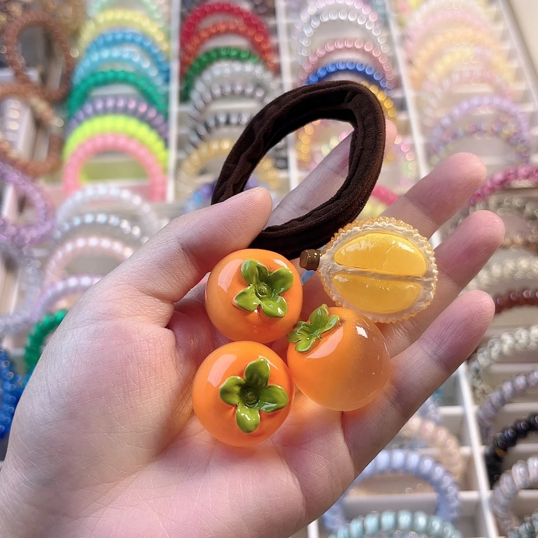 皮质非金属4个发饰