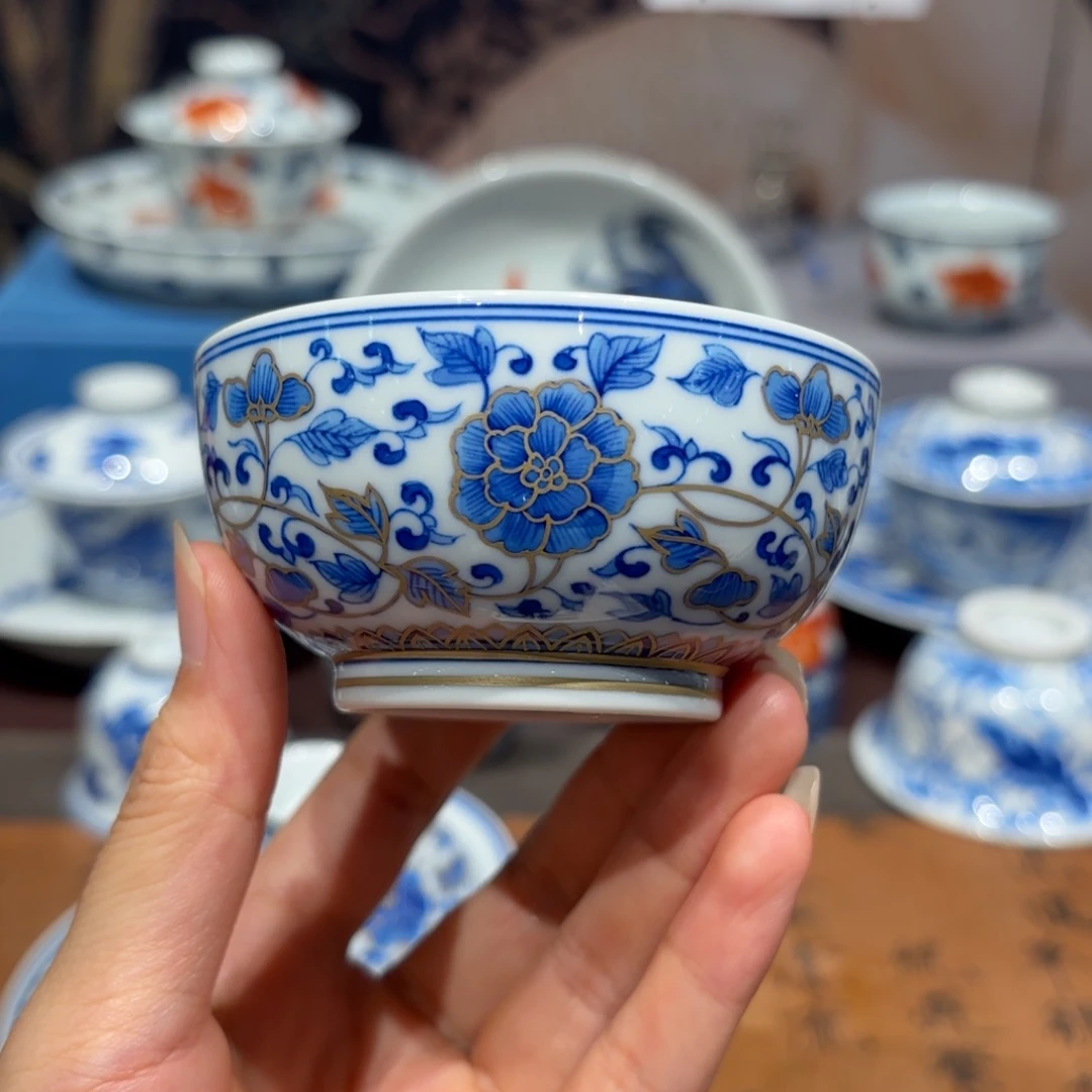 手工手绘陶瓷茶具