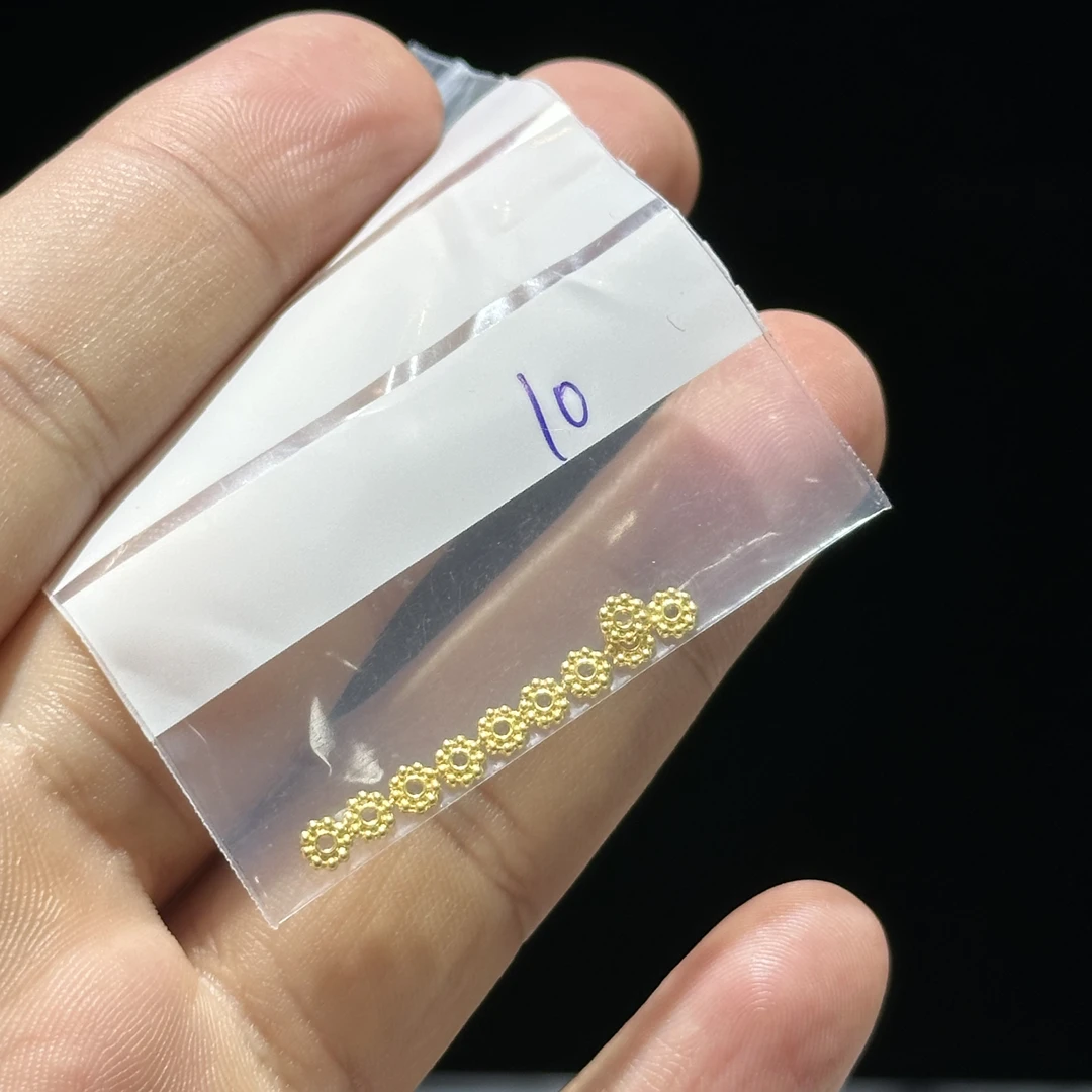 足金999 卡3 小花隔片 0.808