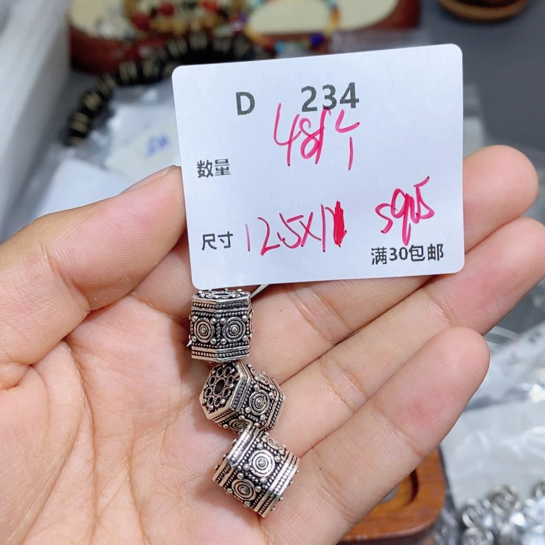 银S925镶嵌颈饰水晶D234