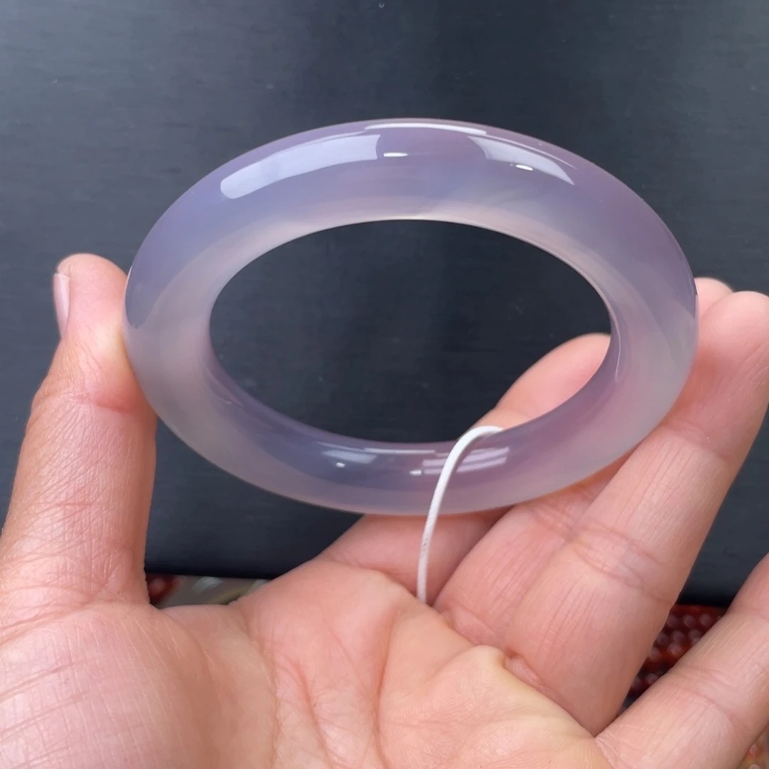 玛瑙/玉髓未镶嵌手镯56圈