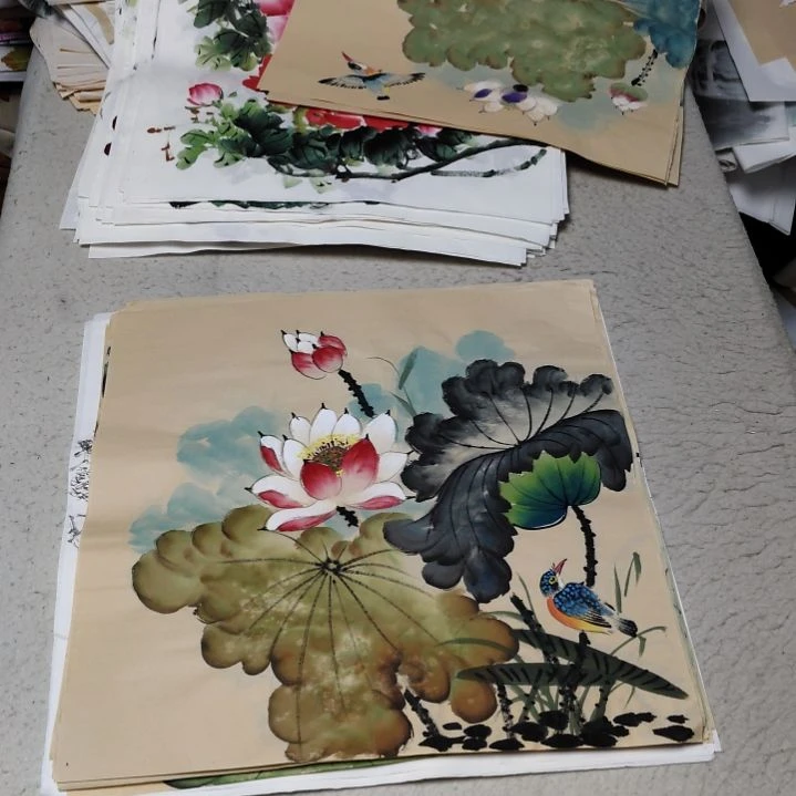 昕***岚国画国画花鸟花鸟花鸟