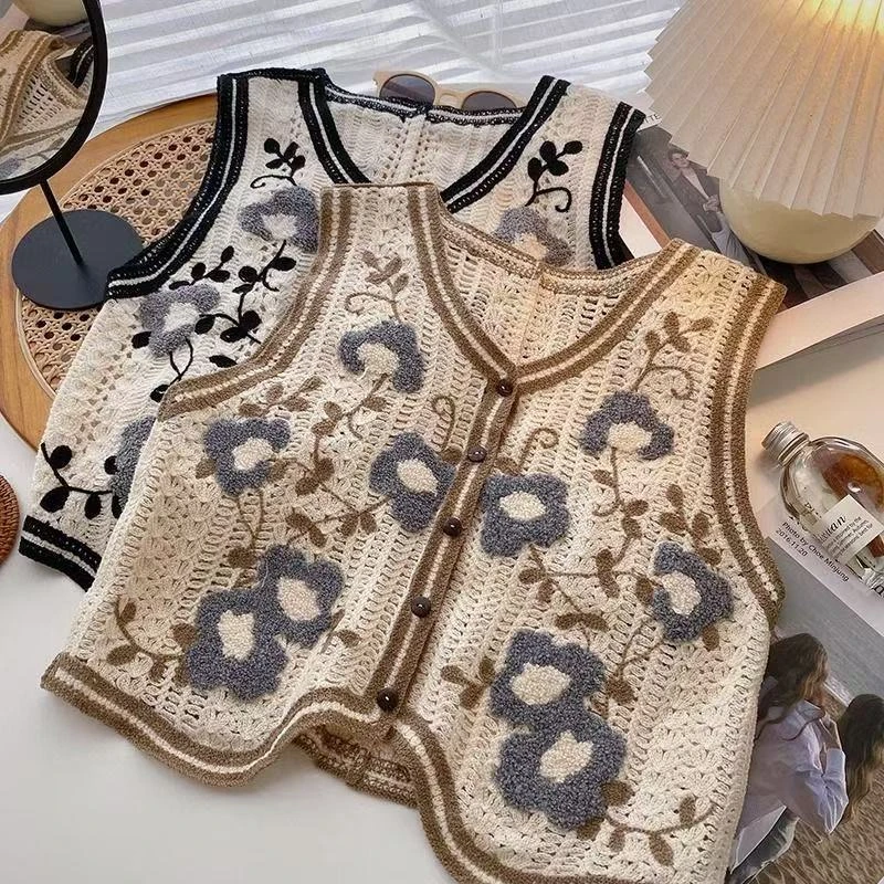 A341至360系列针织复古马甲