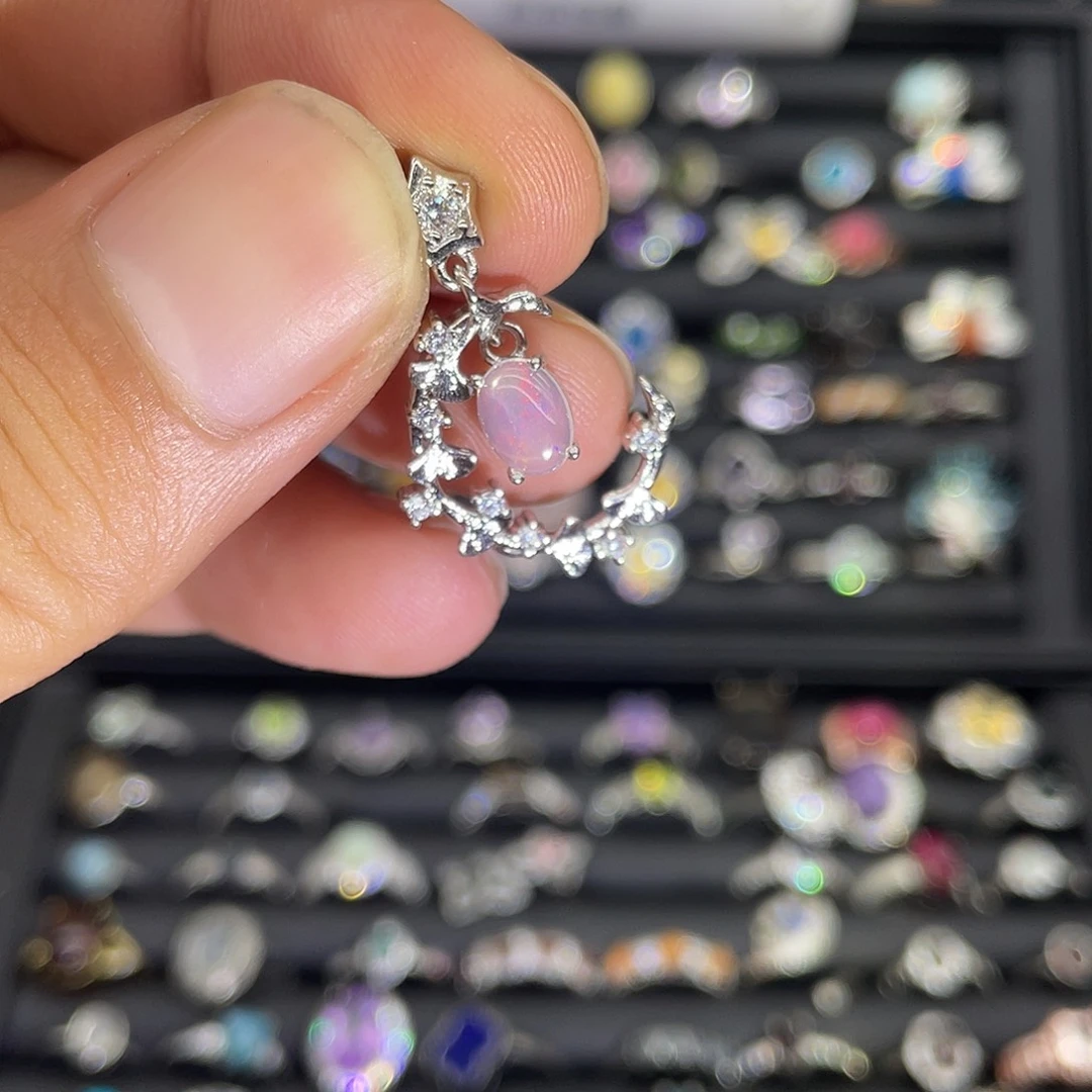 紫晶珠宝半成品未镶嵌