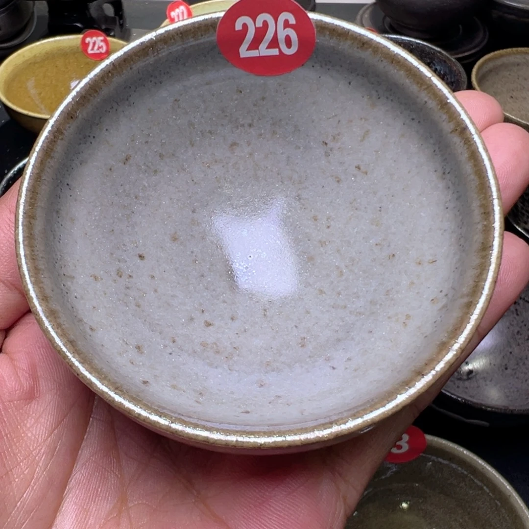 茶盏叶明龙窑柴烧茶盏