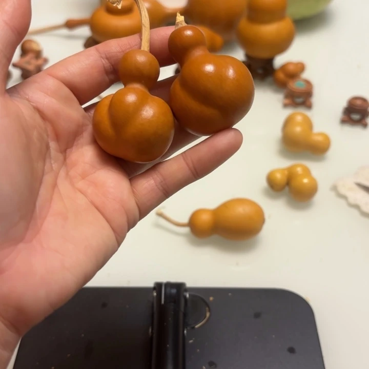 —***…天然手捻老皮葫芦